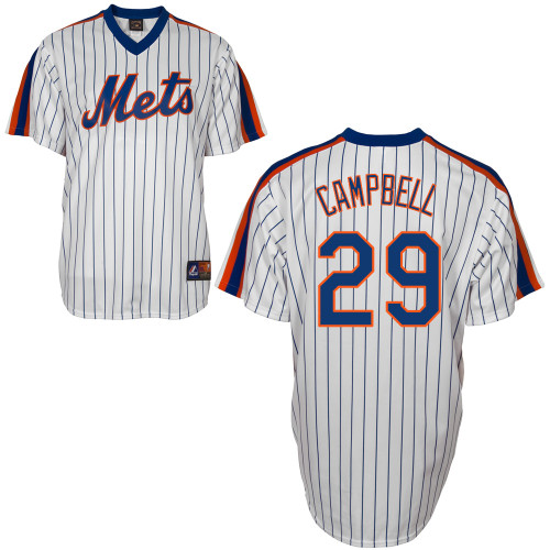 eric Campbell #29 mlb Jersey-New York Mets Women's Authentic Home Alumni Association Baseball Jersey
